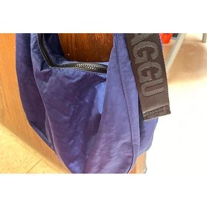 Baggu Navy Crescent Shoulder Bag